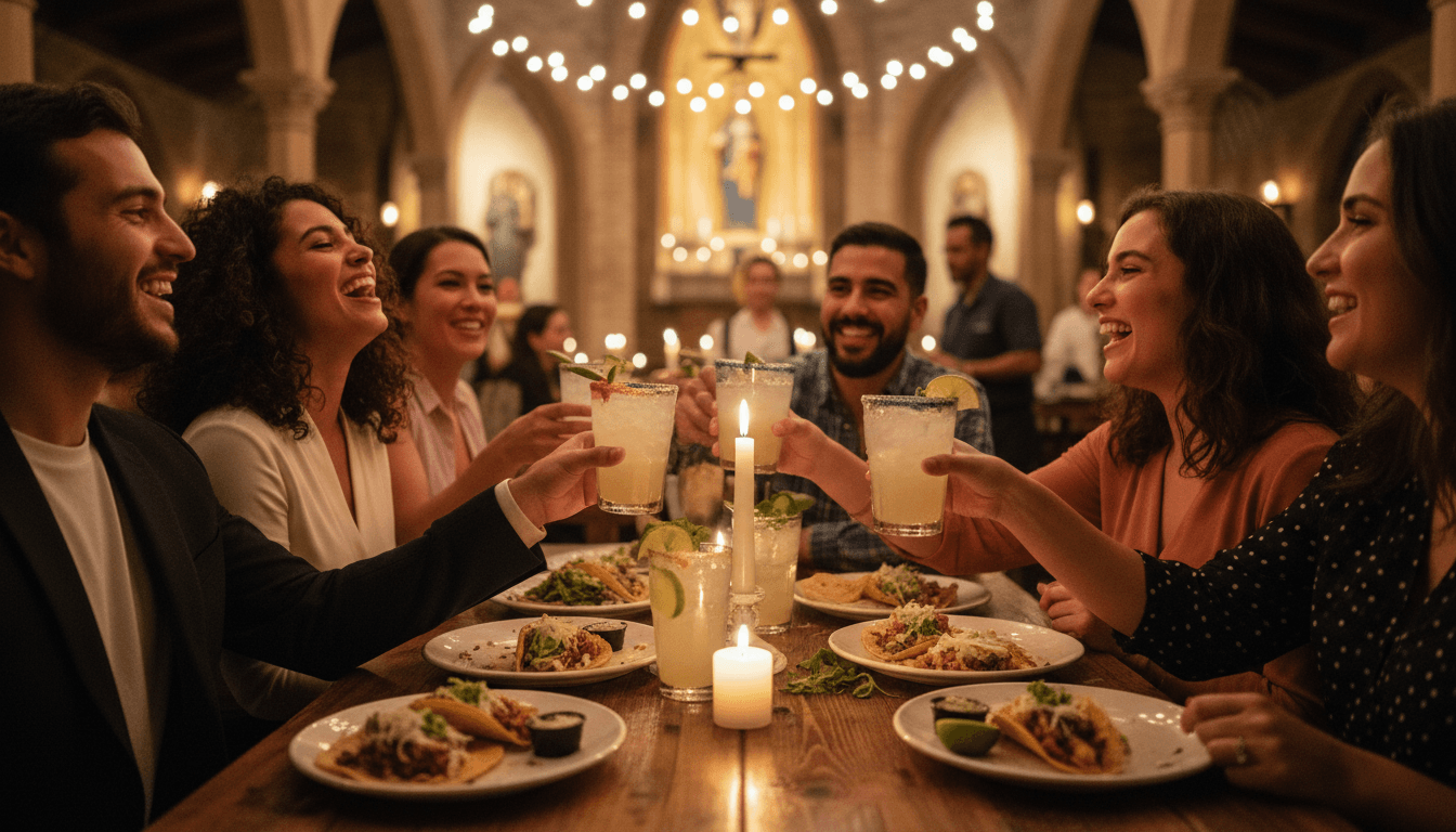 Guests enjoying event